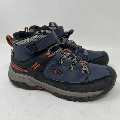 Keen Targhee Azul Impermeable Cuero Trail Senderismo Botas Zapatos 1019832 Niño 13 Foto 1 de 4