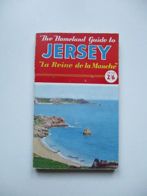 C1950's THE HOMELAND GUIDE TO JERSEY Righton HISTORY Rambles ST HELIER Maps RARE - Image 1 of 4