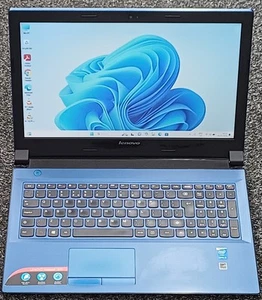 BLUE 15.6 INCH LENOVO IDEAPAD 305-151BD CORE I3 8GB 128GB SSD WIN 11 HOME - Picture 1 of 14