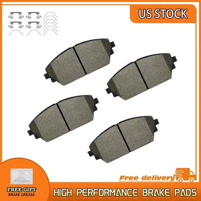 Front Ceramic Brake Pads For 2019 2020 2021 2022 2023 Mazda 3 Mazda 3 Sport - Image 1 of 4