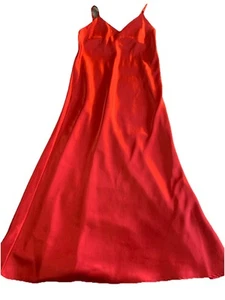 Lencería Cacique Damas Sexy Vestido Rojo Talla Pequeña Poliéster - Imagen 1 de 3