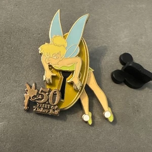 WDW - Tinker Bell Key Hole 50 Years of Tinker Bell Disney Pin MOVING LEGS 24138 - Picture 1 of 5