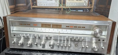 Receptor facial Pioneer SX-1250 Monster Silver con estuche de madera Foto 1 de 4