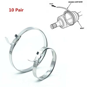 Robust 20PCS Axle Boot Clamp Kit with Pliers for Vehicle Maintenance & Repair - Picture 1 of 12