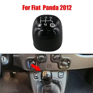 1x Accesorios de coche 5 velocidades perilla de cambio botón perilla de cambio para Fiat Panda 2012 - Imagen 1 de 9