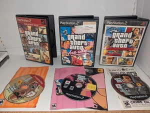 Grand theft auto lot PS2 Liberty Stories / San Andreas / Vice City PlayStation 2 - Picture 1 of 11