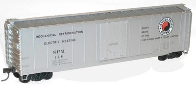Kit de vagón de carga Accurail 5132 HO Northern Pacific 50' puerta enchufable Foto 1 de 2