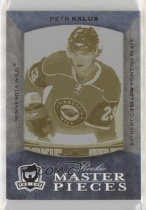 2007-08 Upper Deck Trilogy Premieres 1/1 Petr Kalus #Y-152 Rookie RC 0u8p