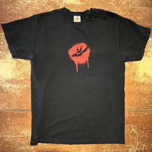 Vintage Thursday 'War AllThe Time" T-Shirt 2003 RARE 2-Sided Size M, SMedium Fit - Picture 1 of 6