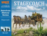 Vintage 1972 Paper Mobile original pkg NOS Western Stagecoach and Horses