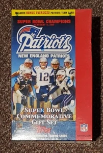 2x 2005 Topps New England Patriots Super Bowl XXXIX cofanetto - Foto 1 di 1