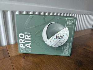 Vice Pro Air Drip Golfbälle Petrol Gelb 1 Dutzend (12 Bälle) - Bild 1 von 5