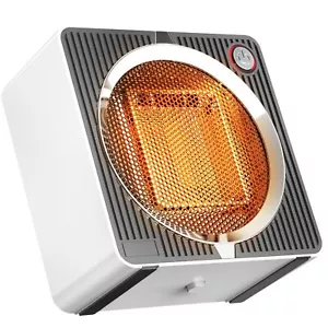 Small Space Heater Low Watt Portable Electric Heaters for Indoor Use On Desk ... - Picture 1 of 8