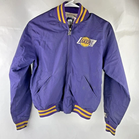 Vintage STARTER Los Angeles Lakers Jacket Size M Cover