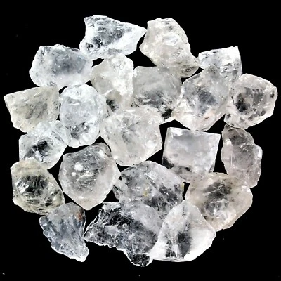 Bergkristall Rohsteine klar Ø 30 - 50 mm Wassersteine Madagaskar AA - Qualität - Bild 1 von 4