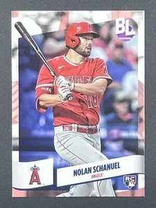 NOLAN SCHANUEL RC 2024 Topps Big League #46 Los Angeles Angels - Imagen 1 de 2