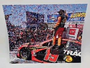 FOTO BAJO 8x10 NASCAR FIRMADO POR MARTIN TRUEX JR PRO SHOP CERTIFICADO DE AUTENTICIDAD UG - Imagen 1 de 3