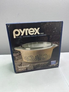 Vintage Pyrex 2 1/2 Qt Covered Round Casserole Homestead 485-48 Sealed Box - Picture 1 of 5
