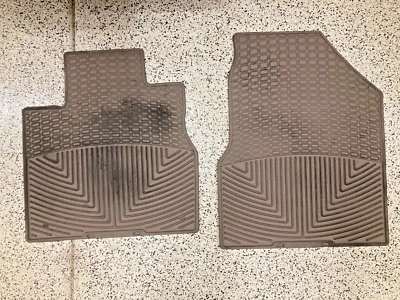 GENUINE WEATHERTECH - 2013 Nissan Murano Front Floor Mats X 2 -  Beige - Image 1 of 3