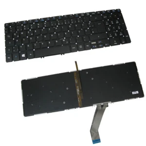 Orig Tastatur QWERTZ DE Backlit für Acer Aspire VN7-591 M5-581 NSK-R91BQ M3-581 - Bild 1 von 1