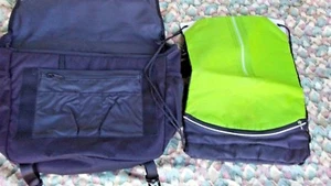 Nike Hoop Tee Messenger/Laptop Bag, Used with Tag,Travel Carry-On Black, - Picture 1 of 12
