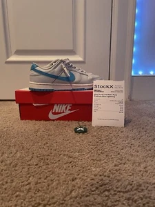 Size 8.5 - Nike Dunk Low Light Bone Blue - Picture 1 of 9