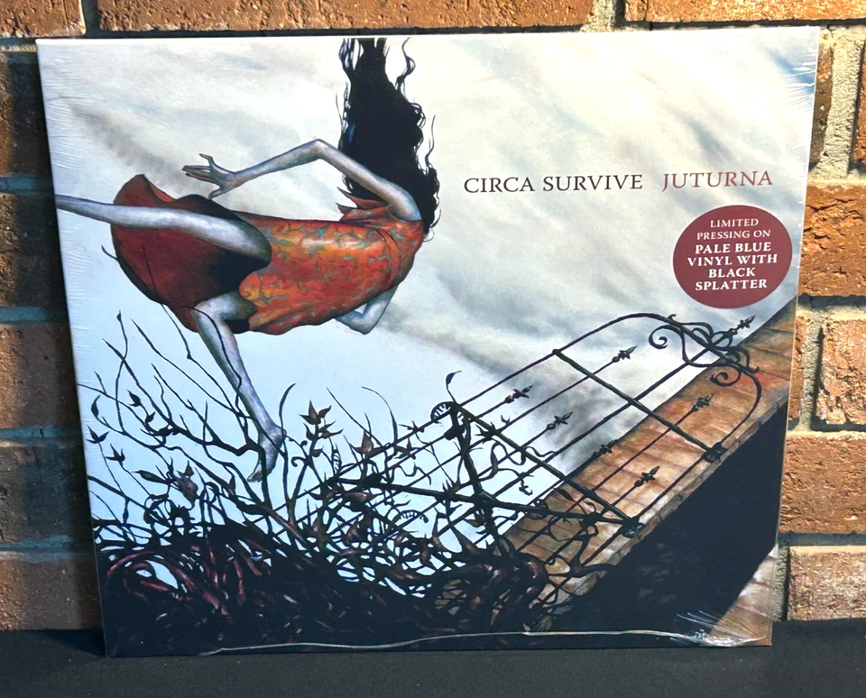 CIRCA SURVIVE - Juturna, Limited BLUE + BLACK SPLATTER COLOR VINYL LP Sealed! - Image 1 of 4