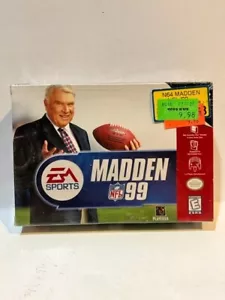 Madden NFL 99 (Nintendo 64, 1998) BRAND NEW SEALED - Picture 1 of 7
