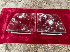 1964 - 1966 Chevrolet C10 Pickup Truck Driver's/Passenger's Door Glass w/Frames - Picture 1 of 7