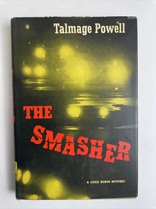 Talmage Powell--THE SMASHER 1st ed 1st ptg HCDJ 1959  - Picture 1 of 12