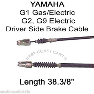 Yamaha G1 Golf Cart or G2, G9 Electric DRIVER SIDE Brake Cable J56-F6341 - Picture 1 of 1