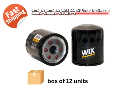 Box of 12 Engine Oil Filter Wix 51040 for GM / Daewoo / Isuzu / Jeep / Suzuki - Image 1 of 2