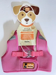 Dog Walker Company Pink Mesh Dog Harness Size Medium (M) New - Picture 1 of 2