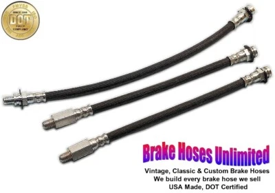 JUEGO MANGUERA FRENO BUICK RIVIERA 1966 Foto 1 de 2