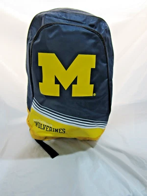 MLB Michigan Wolver 2015 Stripe Core Logo Backpack by Forever Collectible (FOCO) - Image 1 of 4