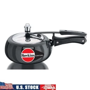 Hawkins Hard Anodized Pressure Cooker Energy Efficient Easy Stirring Durable New - Picture 1 of 9