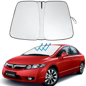 For Honda Civic 06-2011 Windshield Sunshade Window Sun Visor Protector Block UV - Picture 1 of 12