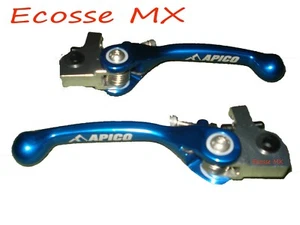 Sherco Trials 125 250 290 300 Apico Blue Flexi Clutch Lever Brake Lever Set - Picture 1 of 7