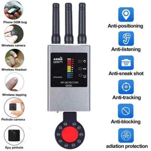 Detector Rastreador GPS, Detector de Cámara, Anti Espía, Detector de Cámara Oculta Portátil - Imagen 1 de 10