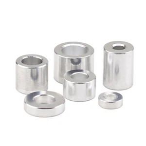 Espaciador de pilares de aluminio 7,5x9,5x10 mm aluminio sin roscar funda de arbusto - Imagen 1 de 1
