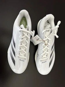 Adidas Adizero Electric TPU Baseball Creats White IF8491 Men's Size 10 1/2 - Picture 1 of 12