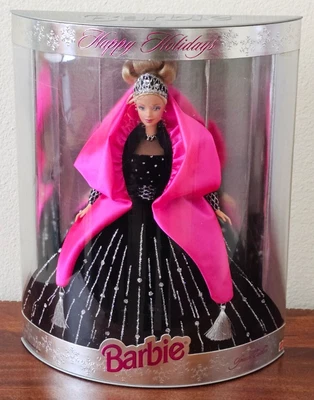 1998 Holiday Barbie Doll Happy Holidays Special Edition NIB - Image 1 of 4