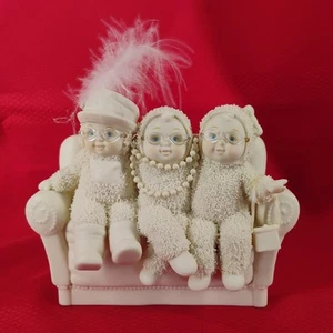 Department Dept 56 De Colección 2005 Snowbabies "Girlfriends" Estatuilla Amigos Snow Baby - Imagen 1 de 10