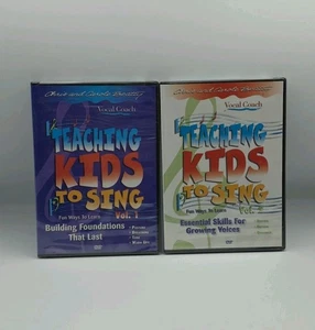 Teaching Kids To Sing Vol 1&2 Chris Carol Beatty Vocal Coach DVD 1999 New Sealed - Picture 1 of 3