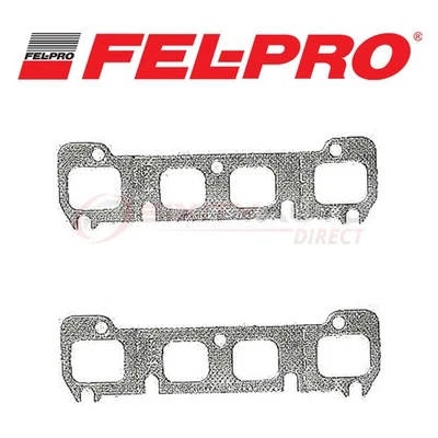 Fel Pro Exhaust Manifold Gasket Set for 1962-1965 Chevrolet Impala 6.7L V8 - ee Foto 1 de 4