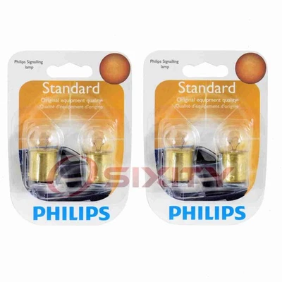 2 pc Philips Map Light Bulbs for Oldsmobile 98 Cutlass Ciera Cutlass Cruiser ca - Image 1 of 4