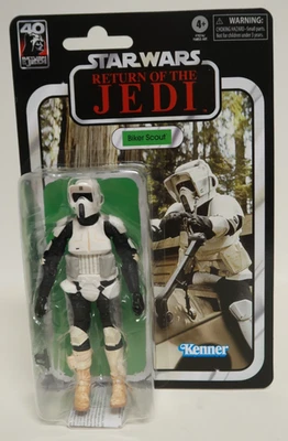 Biker Scout Star Wars 40 Aniversario 6" El Retorno del Jedi Serie Negra 2023 Foto 1 de 4