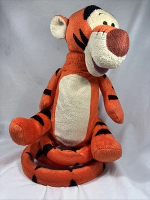 Fisher-Price 迪士尼 2005 Turbo Tail Tigger 毛绒玩具-Bounce Sings Talks 测试 — 第 1/4 张图片