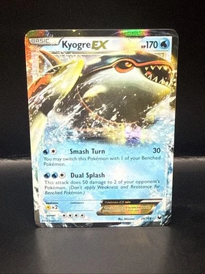 Pokemon Kyogre EX 26/108 Dark Explorers Holo - Image 1 of 4