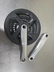 Fahrrad Kurbelgarnitur 170 mm Vierkant Taper Kurbeln B-5 SM4 - Bild 1 von 6